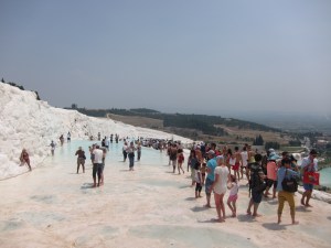 Manmade travertines, but still worth the visit