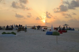 NYE Sandbank sunset cocktails