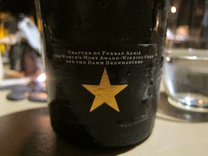 INEDIT DAMM malt and wheat beer infused with spices and created by Ferran Adria
