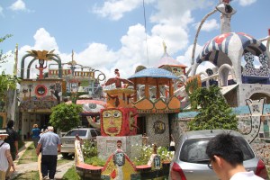 Sculptor Jose Fustor's home in Havana. Yes, he takes inspiration from Gaudi.