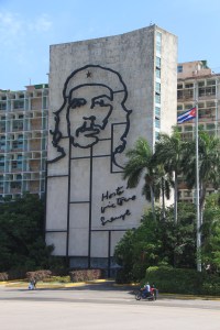 Cuba's best friend, Che. At Revolution Square
